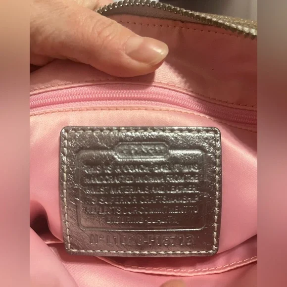 Coach Poppy Graffiti Butterfly Shoulder Bag - Picture 5 of 8